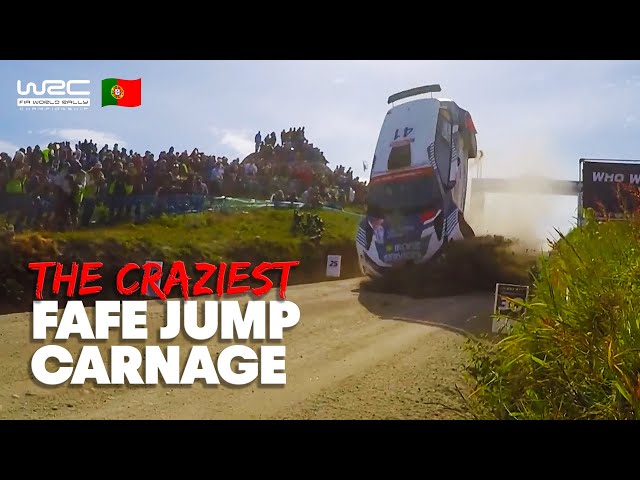 Rally Portugal: The Craziest Carnage From the Fafe Jump