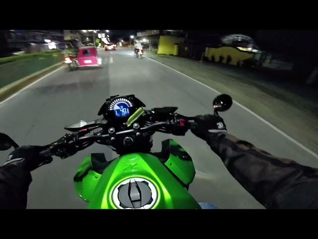 POV in 4K | PURE SOUNDS | KAWASAKI Z400 | - RIDING THE CITY