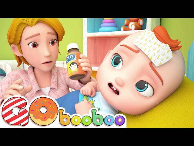 Sick Song | GoBooBoo Nursery Rhymes & Kids Songs