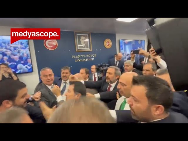 Ali Yerlikaya'ya sürpriz protesto: CHP ve AKP'li vekiller nasıl kavga etti