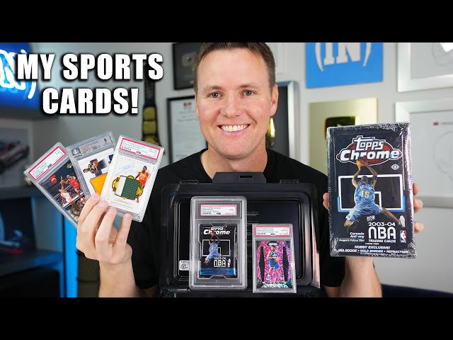 WHAT’S INSIDE MY SPORTS CARD COLLECTION?!