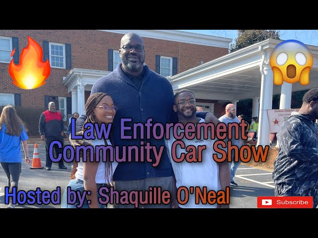 Meeting Shaquille O’Neal/ Crazy Car Show🔥!! Mclaren, Lambo’s, old schools & Etc!!🔥