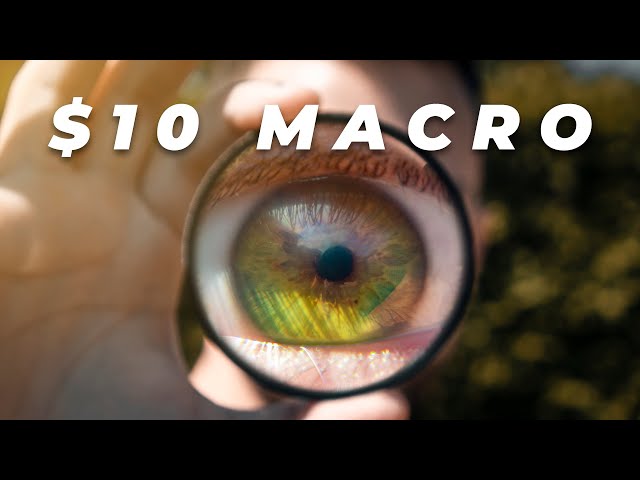 $10 MACRO LENS!?? Get started with Macro Photography for CHEAP!