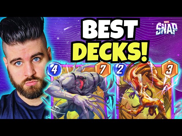 The BEST DECKS To CLIMB In MARVEL SNAP! | KMB Top Infinite Decks 11/17/24 November Nine Realms SZN