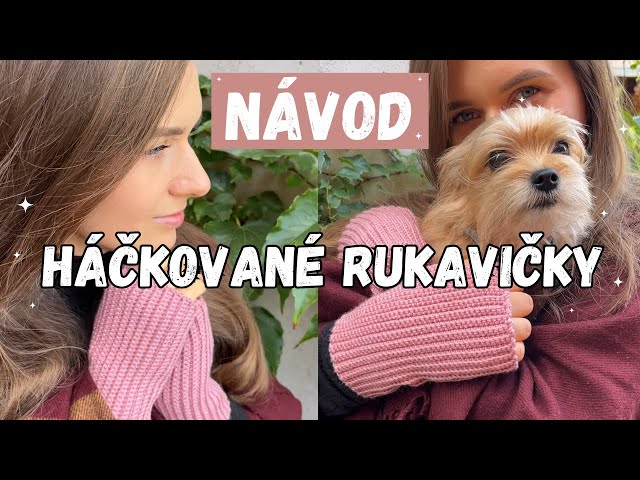 Návod na Háčkované rukavičky 🖐🏼 (ideálni na podzim 🍂)