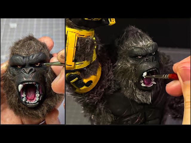 I made Kong ( Beast Glove .ver ) with Clay / Godzilla x Kong The New empire [kiArt]