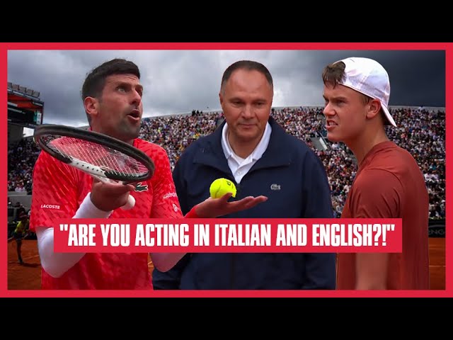 Novak Djokovic & Holger Rune vs Mohamad Lahyani | Are You Acting Here or What?