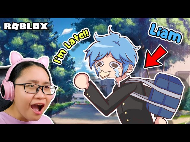 Liam Goes to an Anime School! | Roblox | My Anime Life