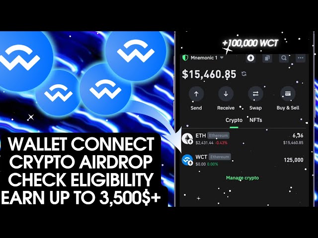 Started Now | Wallet Connect Airdrop | Earn Up To 3,500$ WCT | Crypto Airdrop Guide