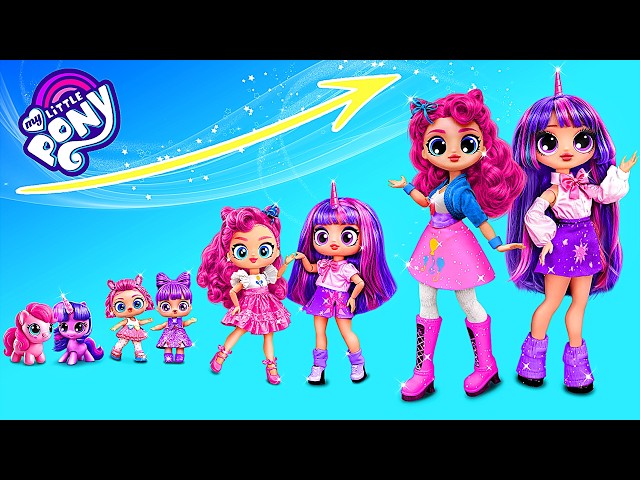 My Little Pony: Twilight Sparkle and Pinkie Pie Growing Up! 32 DIYs