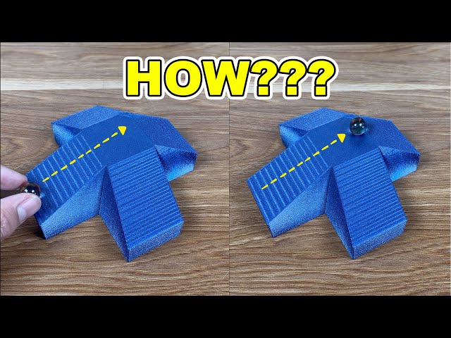 3D printed illusion: Breaks the laws of physics! 🤯