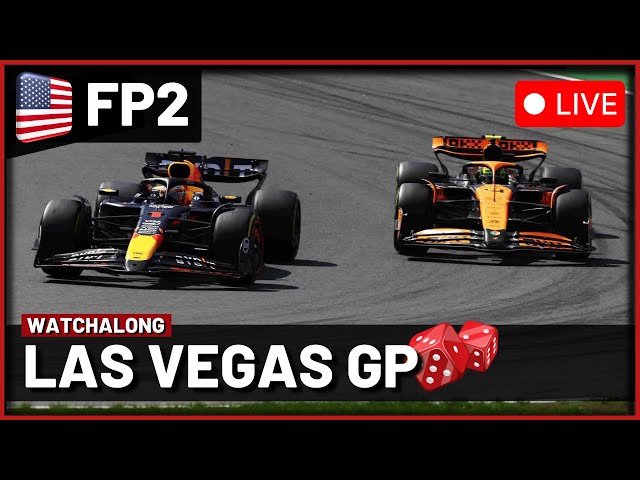 F1 Live - Las Vegas GP Free Practice 2 Watchalong | Live timings and Commentary