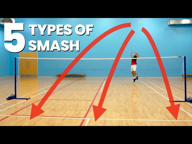 Learn The 5 Different Types Of Smash In Badminton