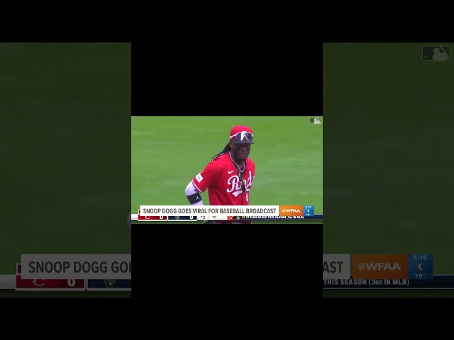 Snoop Dogg goes viral for baseball broadcast