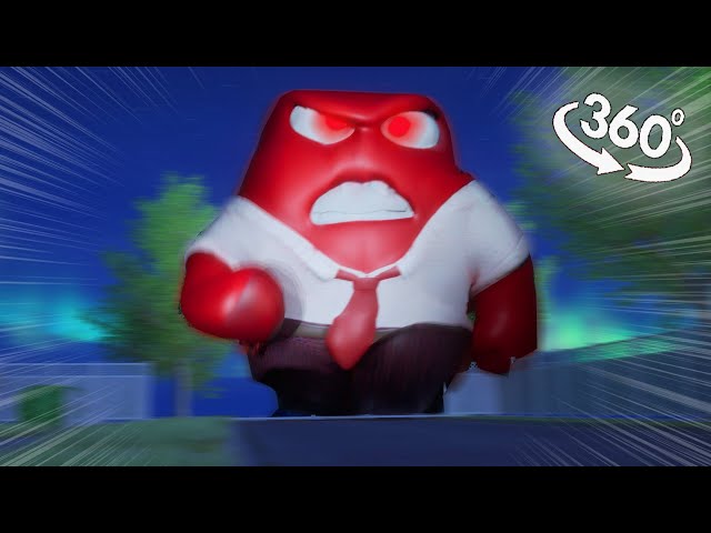 I found an Angry Emotion, and it's coming after me.. Inside Out/ 360ºVR video