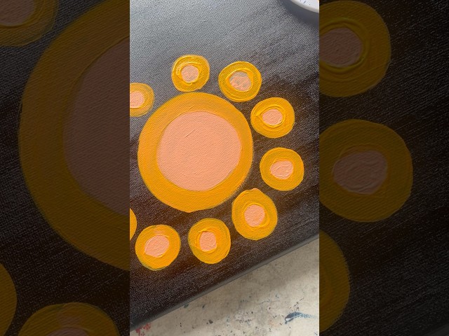 Painting Yarai, the Sun. ☀️ #yarai #sun #art #artprocess #artist