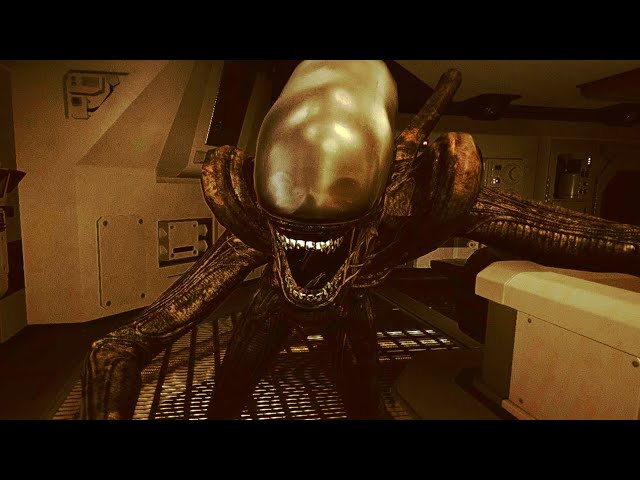 Alien: Isolation - My 50 second run with Alien³ (No Weapons)