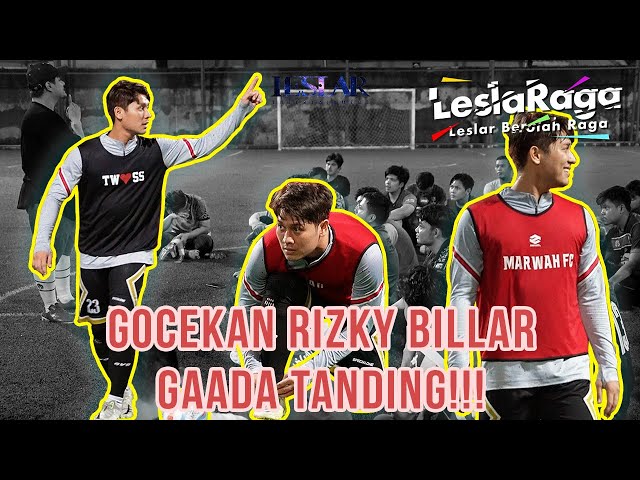 LESLARAGA : KEREN BANGET!!! RIZKY BILLAR SELALU NGEGOLIN TIAP NENDANG BOLA!!!