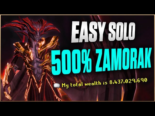 A Beginner's Guide to Solo 500% Enrage Zamorak for 100m gp/h