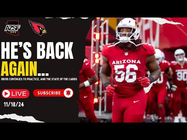 Darius Robinson is BACK In Practice! The State of the Arizona Cardinals!