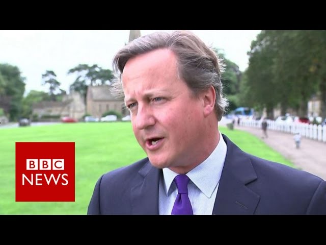 David Cameron to stand down as an MP - BBC News