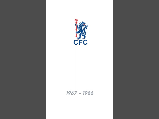 The Evolution of the Chelsea Logo | From 1905 to Today #chelseafc #chelsea #premierleague