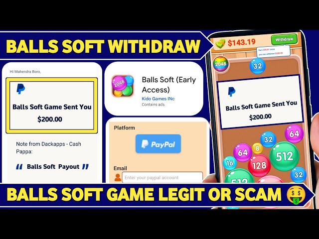 balls soft game earn money withdrawal॥balls soft withdraw॥balls soft game real or fake॥balls soft