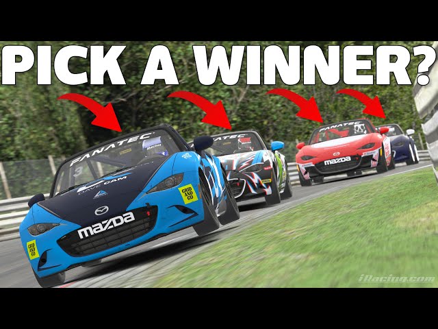 Races like this are as RARE AS HENS TEETH! | iRacing Ringmeister | Mazda MX5