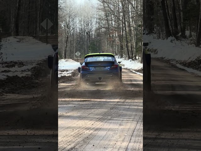 Travis Pastrana and Rhianon Gelsomino Sno*Drift 2024 Test Day launch #199 #rally #subaru #launch