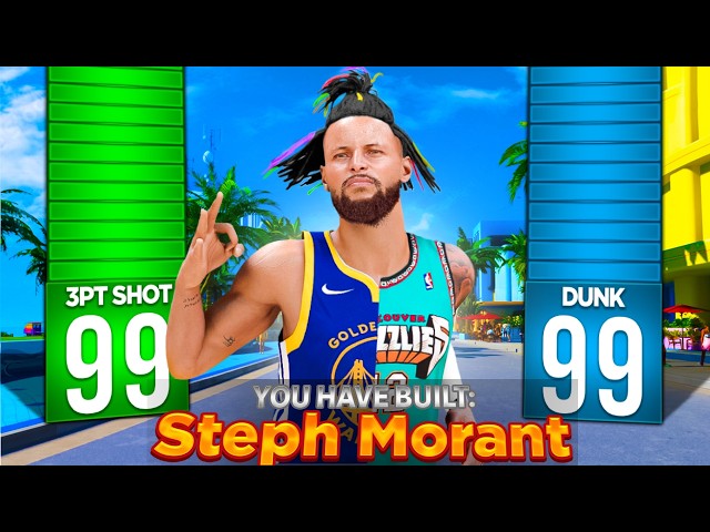 This Steph Morant BUILD is DOMINATING on NBA 2K24!