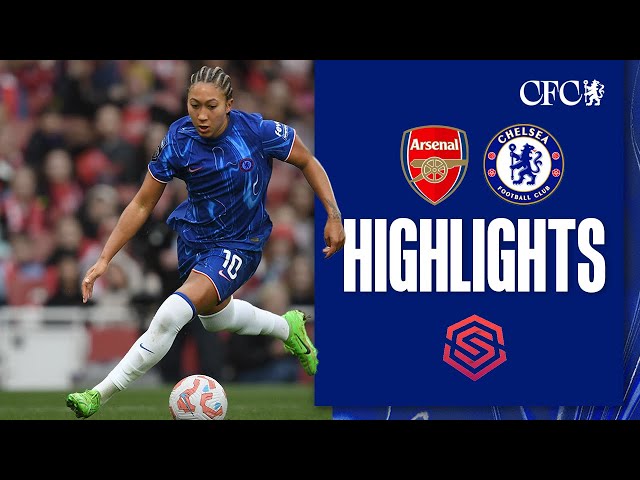 Arsenal Women 1-2 Chelsea Women | HIGHLIGHTS & MATCH REACTION | WSL 24/25