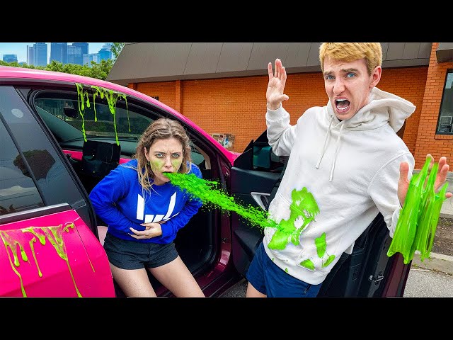 My Sister THREW UP All Over Me!