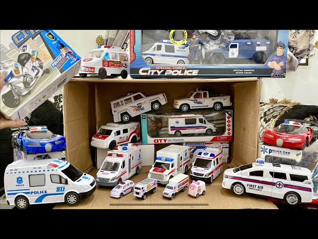 Mobil Mobilan Ambulance, Police Car and Ambulance Car Toys