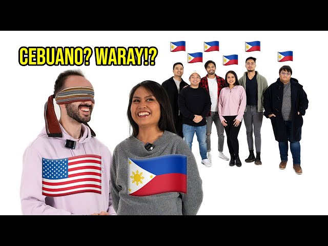 Can Americans Identify All These Different Filipino Languages?