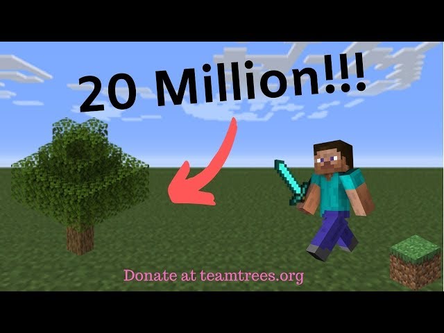 Saving Trees in Minecraft (360 view)