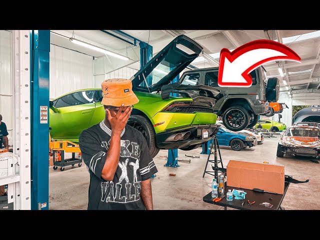 I BROKE MY LAMBORGHINI😱