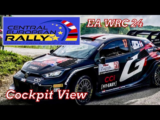 EA WRC 24 | Realistic Cockpit View - Toyota and Škoda, Central European Rally - PS5