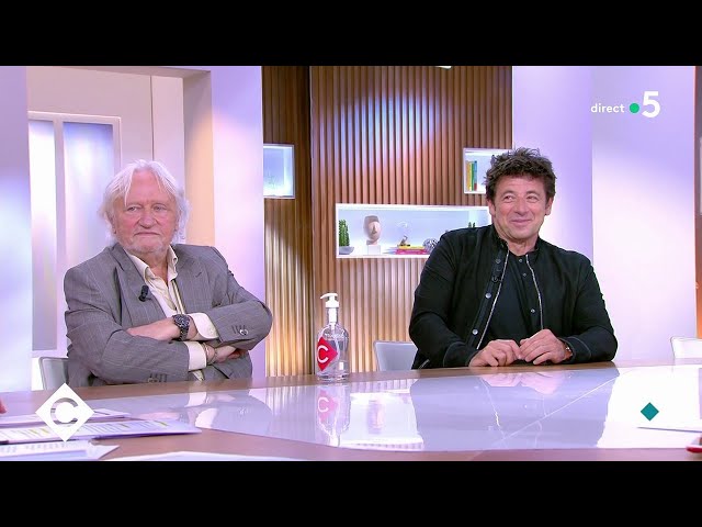 Patrick Bruel et Niels Arestrup, rencontre au sommet - C à Vous - 21/05/2021