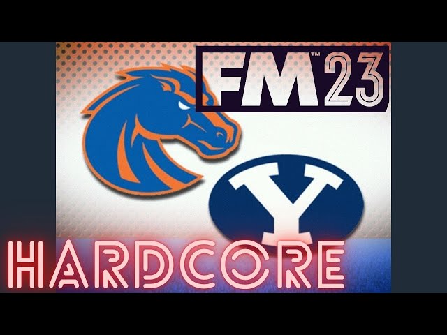 BYU vs Boise State| Back To School | Football Manager 2023 Hardcore Mode