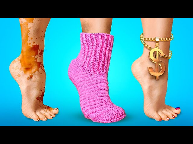 RICH vs BROKE vs GIGA RICH! 🤑 I was Adopted by Billionaires 🤑 Amazing Rich vs Poor Hacks