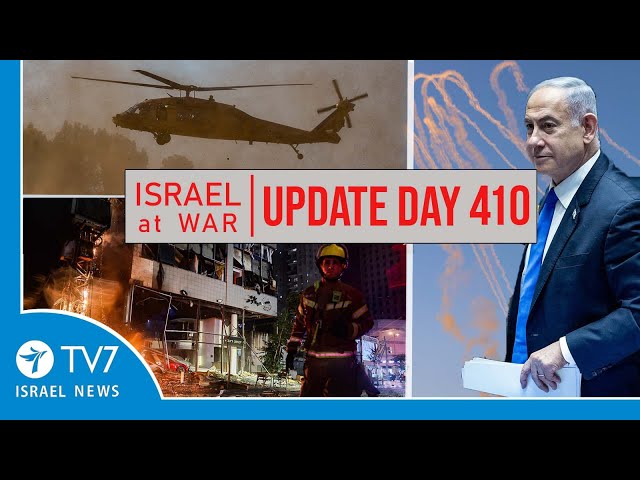 TV7 Israel News - Swords of Iron, Israel at War - Day 410 - UPDATE 19.11.24