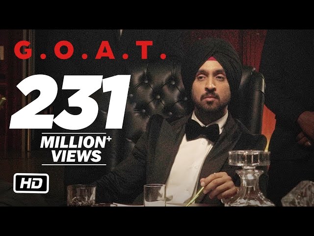 Diljit Dosanjh - G.O.A.T. (Official Music Video)