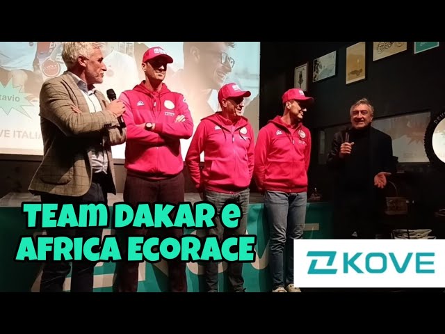 KOVE ITALIA PRESENTA IL TEAM PER LA DAKAR E AFRICA ECO RACE