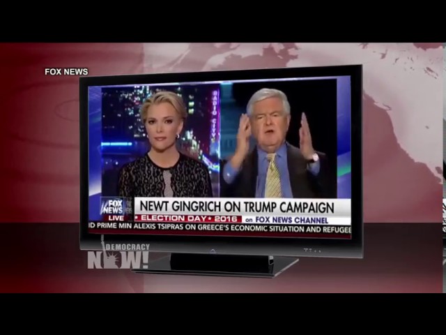 “Usted está fascinada con el sexo”, Newt Gingrich a Megyn Kelly, de Fox News