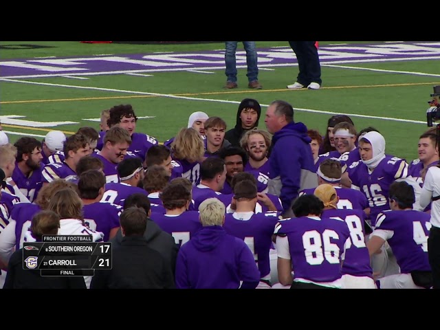 Carroll Football vs Southern Oregon