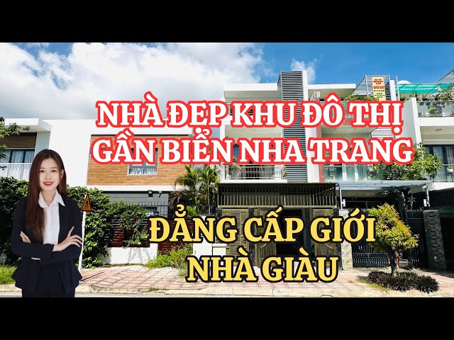 Nhà đẹp 3 tầng khu đô thị Mỹ Gia | Gần biển Nha Trang | Đẳng cấp giới nhà giàu