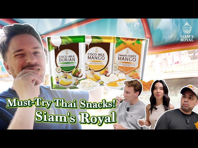 Must-Try Thai Snacks! Perfect Souvenirs from Thailand | Siam's Royal