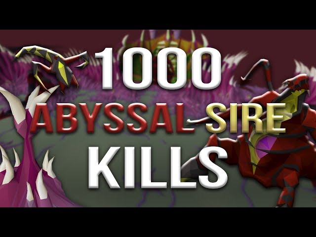 Loot From 1,000 Abyssal Sire