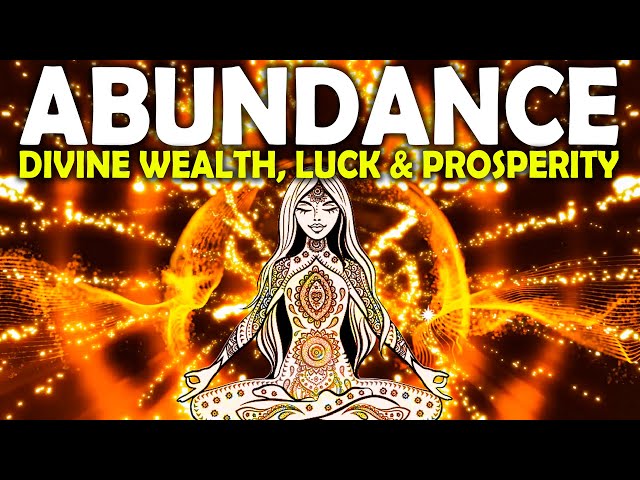 432 Hz ! Attract Abundance of Money, Prosperity, Luck, & Wealth ! Divine Abundance Sleep Meditation