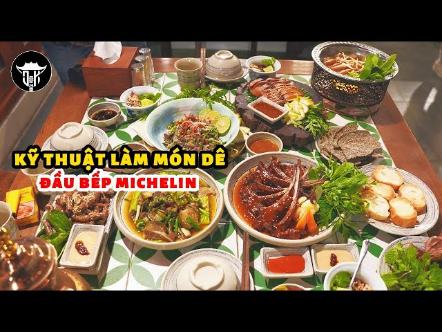 Hanoi food | Bí Mật Đằng Sau Quy Trình Làm Dê của đầu bếp Michelin